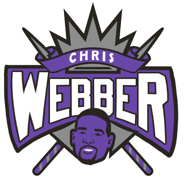 Sacramento Kings Chris Webber Logo DIY iron on transfer (heat transfer)